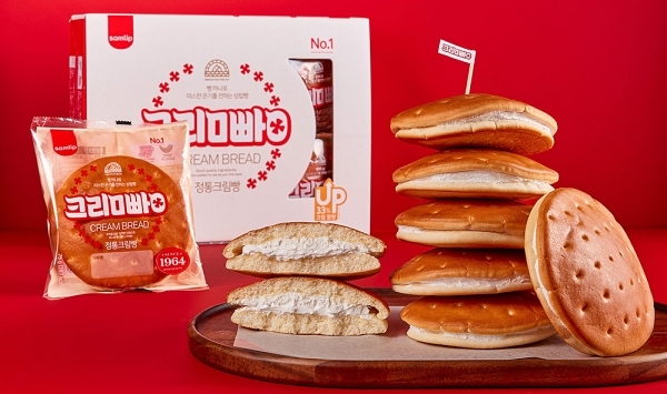 Best-selling cream bread - cumulative
