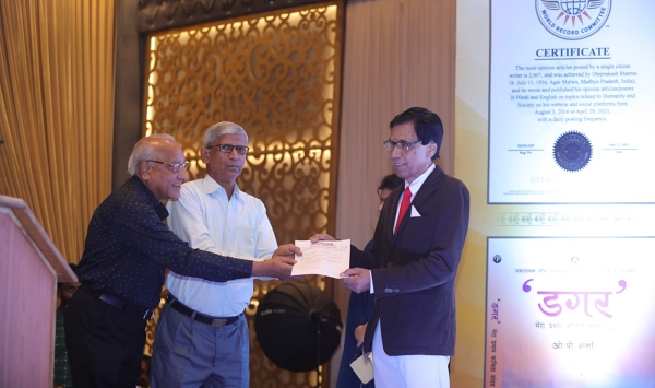 Most opinion articles posted by a single citizen writer